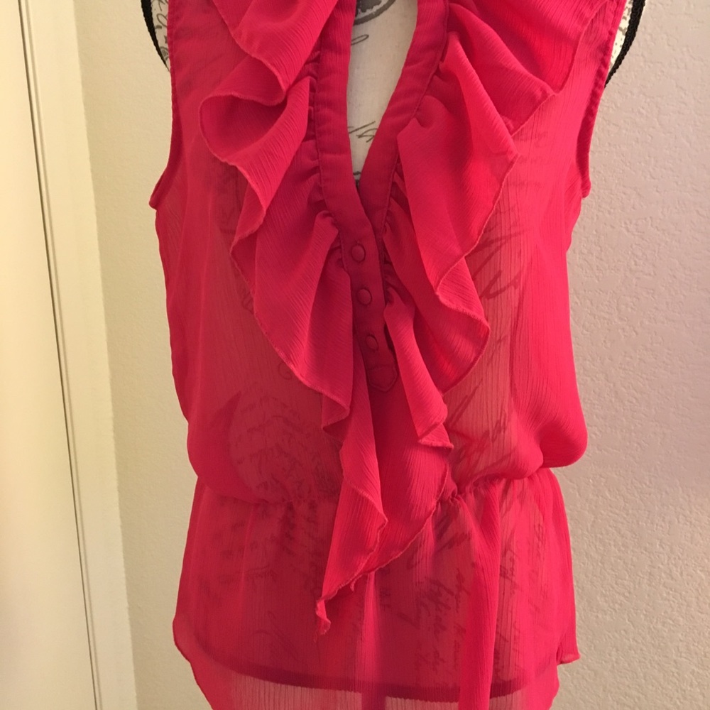 MAX Rave NWT Blouse Red. - Picture 2 of 3